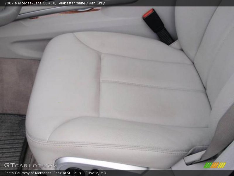 Alabaster White / Ash Grey 2007 Mercedes-Benz GL 450