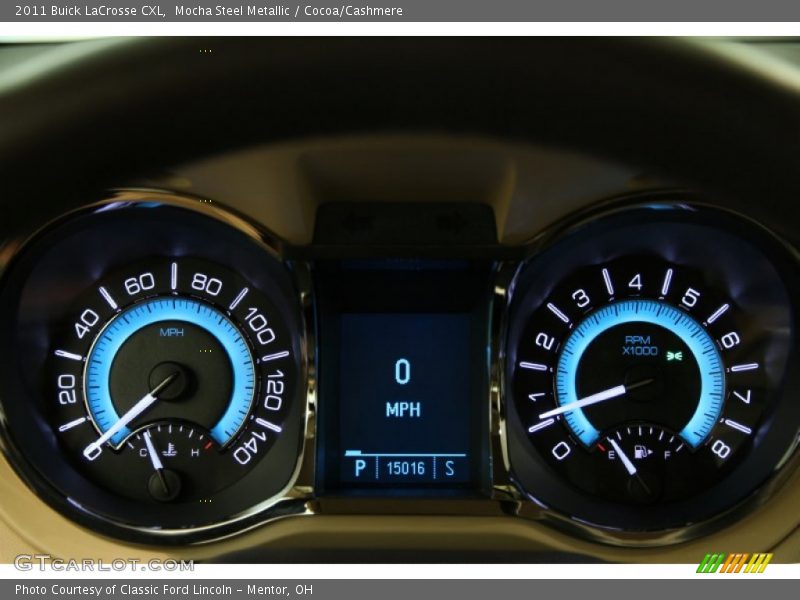 Mocha Steel Metallic / Cocoa/Cashmere 2011 Buick LaCrosse CXL