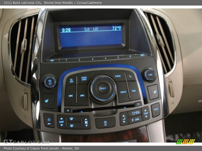 Mocha Steel Metallic / Cocoa/Cashmere 2011 Buick LaCrosse CXL