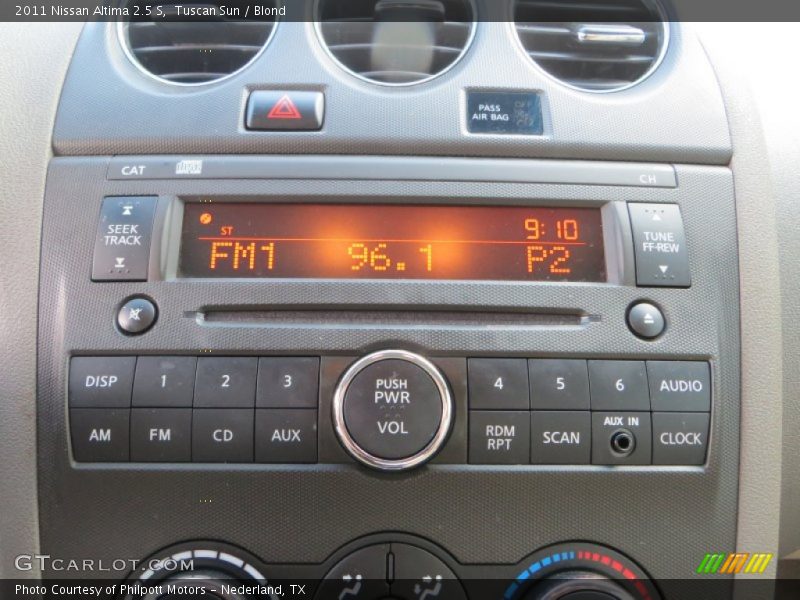 Tuscan Sun / Blond 2011 Nissan Altima 2.5 S