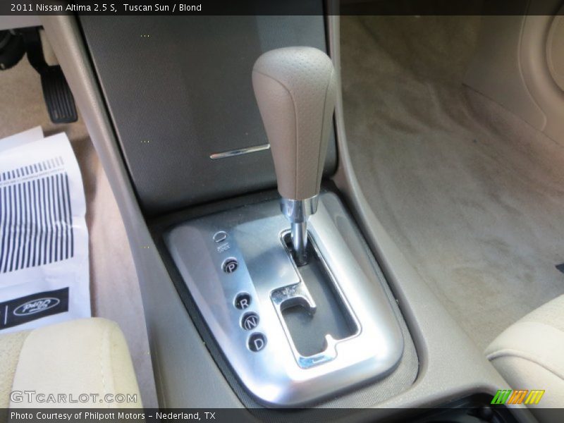 Tuscan Sun / Blond 2011 Nissan Altima 2.5 S