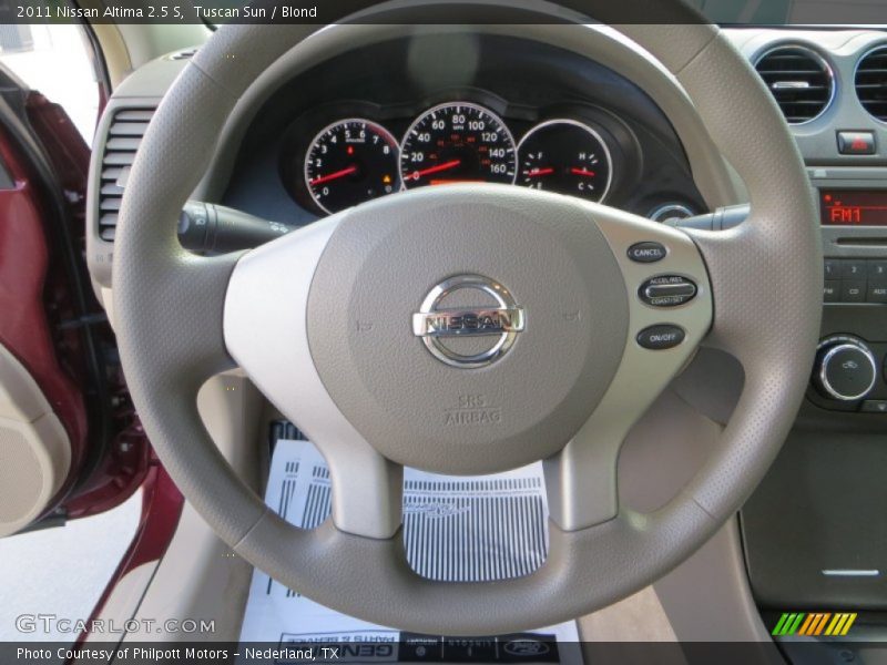Tuscan Sun / Blond 2011 Nissan Altima 2.5 S