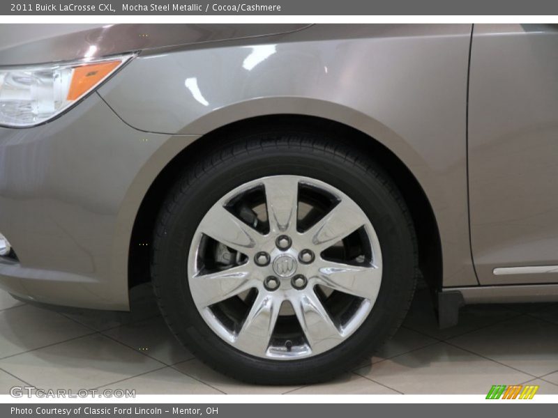 Mocha Steel Metallic / Cocoa/Cashmere 2011 Buick LaCrosse CXL