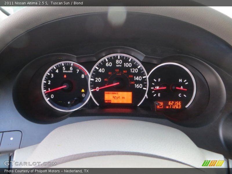 Tuscan Sun / Blond 2011 Nissan Altima 2.5 S