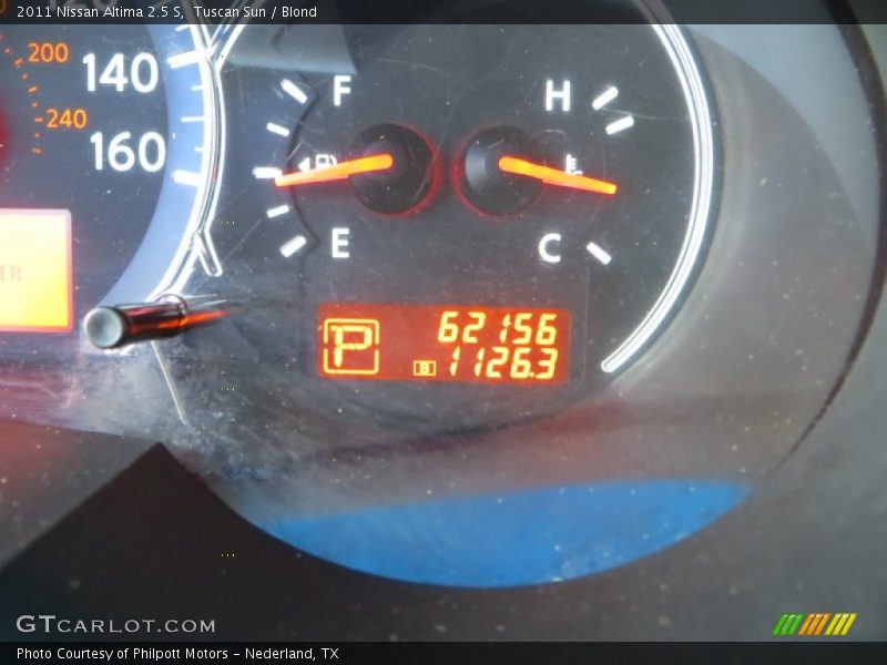 Tuscan Sun / Blond 2011 Nissan Altima 2.5 S