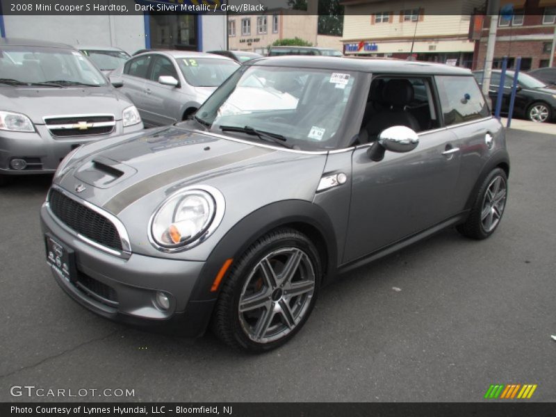 Dark Silver Metallic / Grey/Black 2008 Mini Cooper S Hardtop