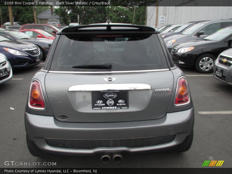 Dark Silver Metallic / Grey/Black 2008 Mini Cooper S Hardtop