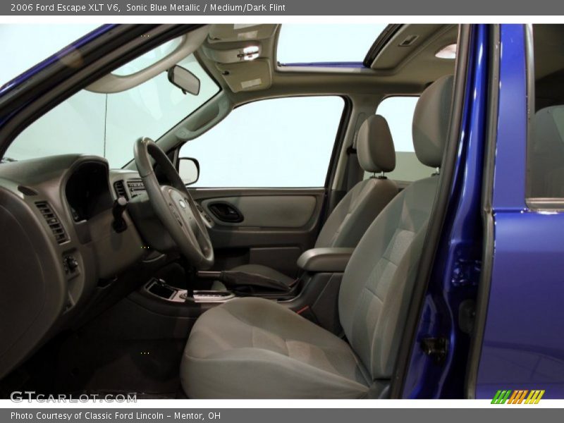 Sonic Blue Metallic / Medium/Dark Flint 2006 Ford Escape XLT V6