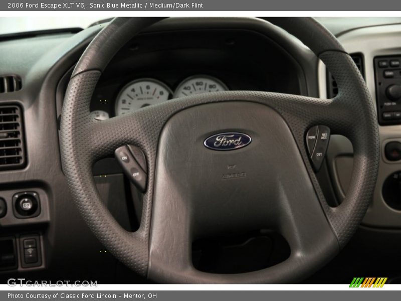 Sonic Blue Metallic / Medium/Dark Flint 2006 Ford Escape XLT V6