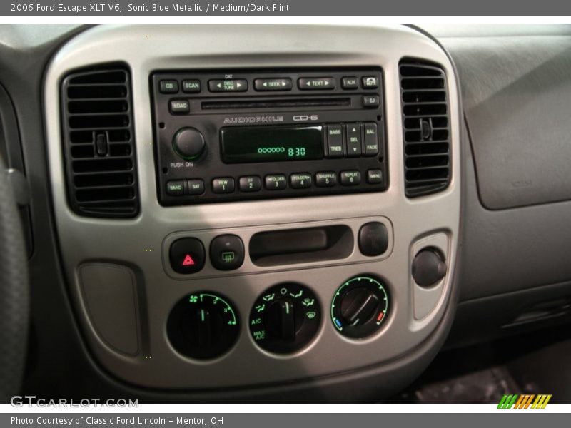Sonic Blue Metallic / Medium/Dark Flint 2006 Ford Escape XLT V6