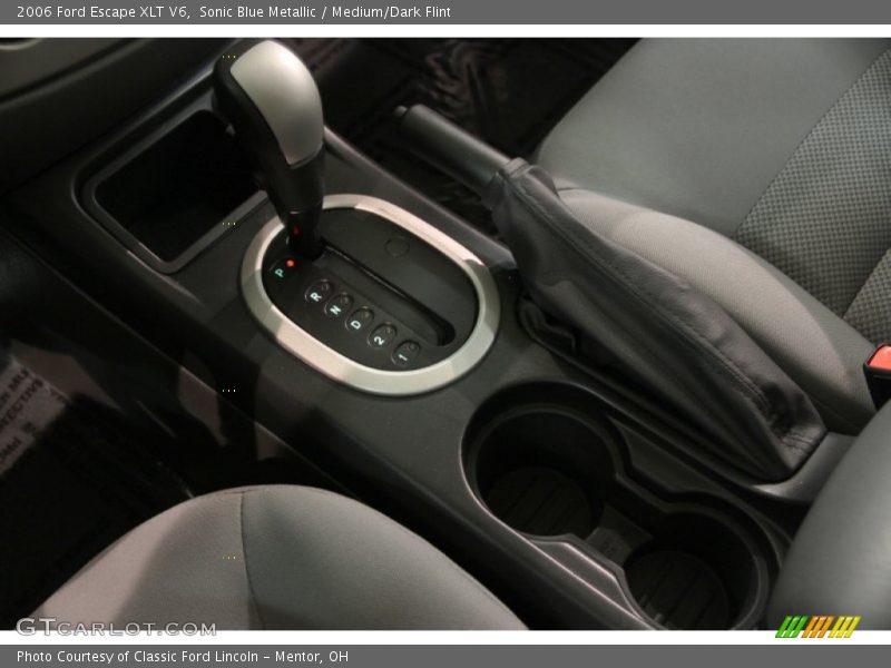 Sonic Blue Metallic / Medium/Dark Flint 2006 Ford Escape XLT V6