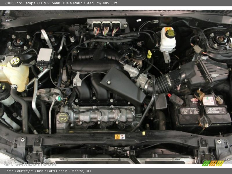 Sonic Blue Metallic / Medium/Dark Flint 2006 Ford Escape XLT V6