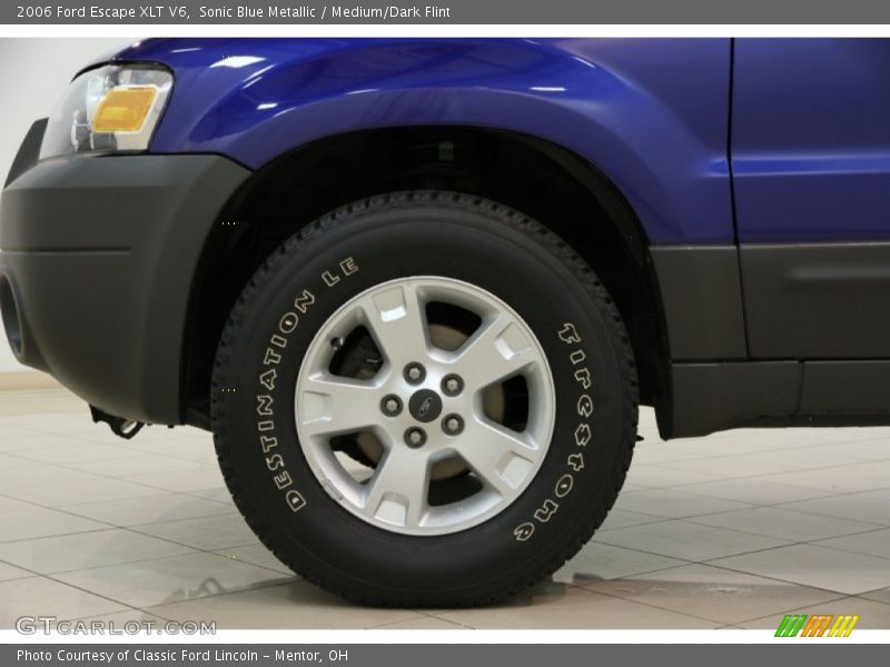 Sonic Blue Metallic / Medium/Dark Flint 2006 Ford Escape XLT V6