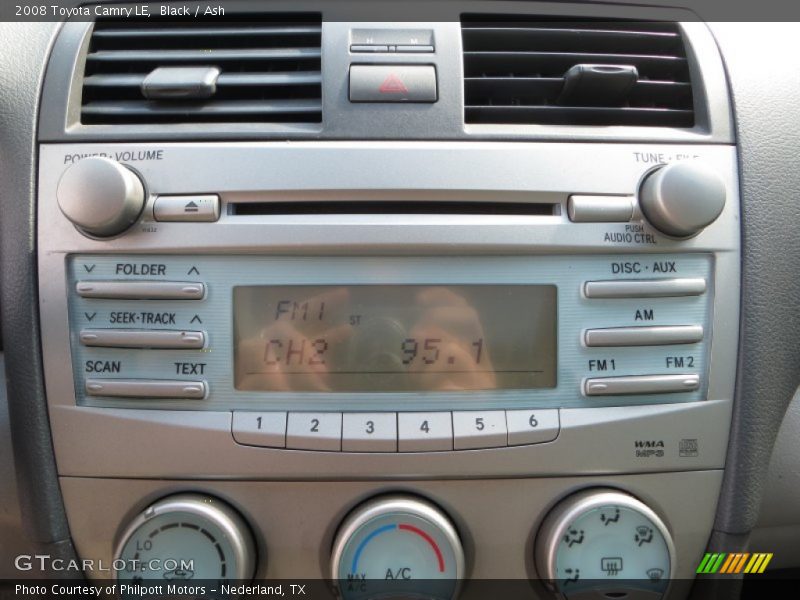 Black / Ash 2008 Toyota Camry LE