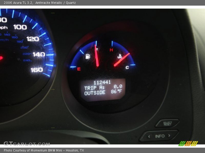 Anthracite Metallic / Quartz 2006 Acura TL 3.2