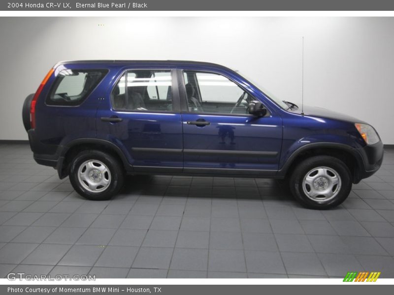 Eternal Blue Pearl / Black 2004 Honda CR-V LX