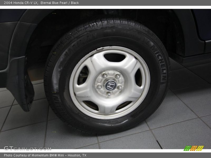 Eternal Blue Pearl / Black 2004 Honda CR-V LX