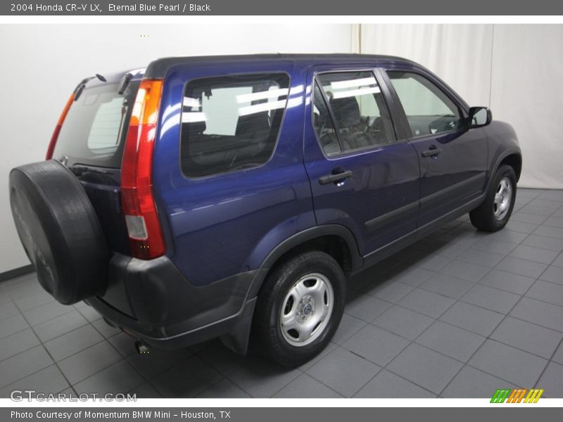 Eternal Blue Pearl / Black 2004 Honda CR-V LX