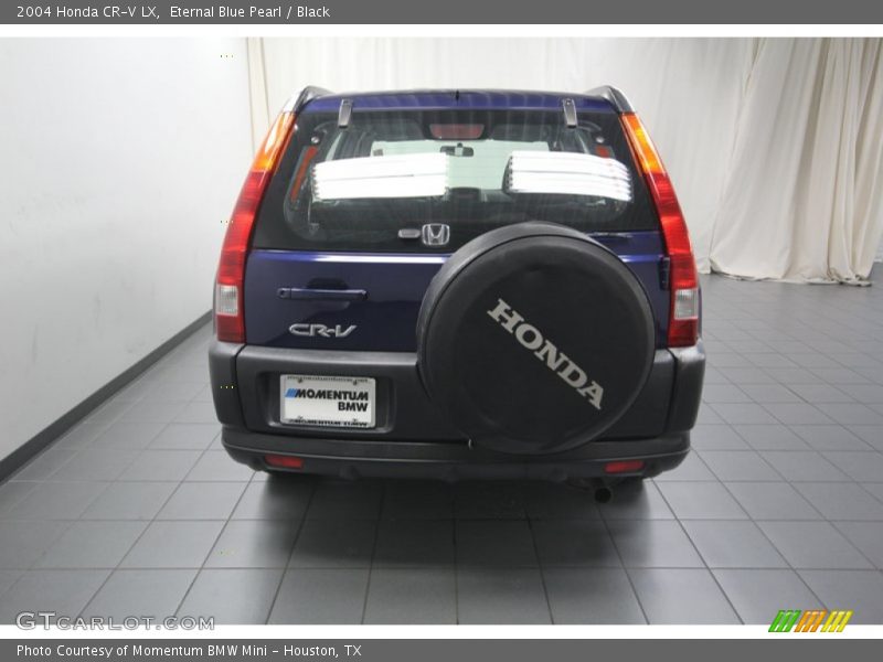 Eternal Blue Pearl / Black 2004 Honda CR-V LX