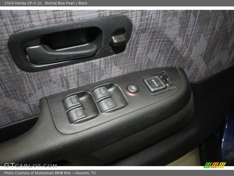 Eternal Blue Pearl / Black 2004 Honda CR-V LX