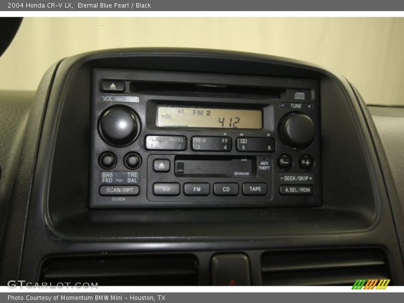 Eternal Blue Pearl / Black 2004 Honda CR-V LX