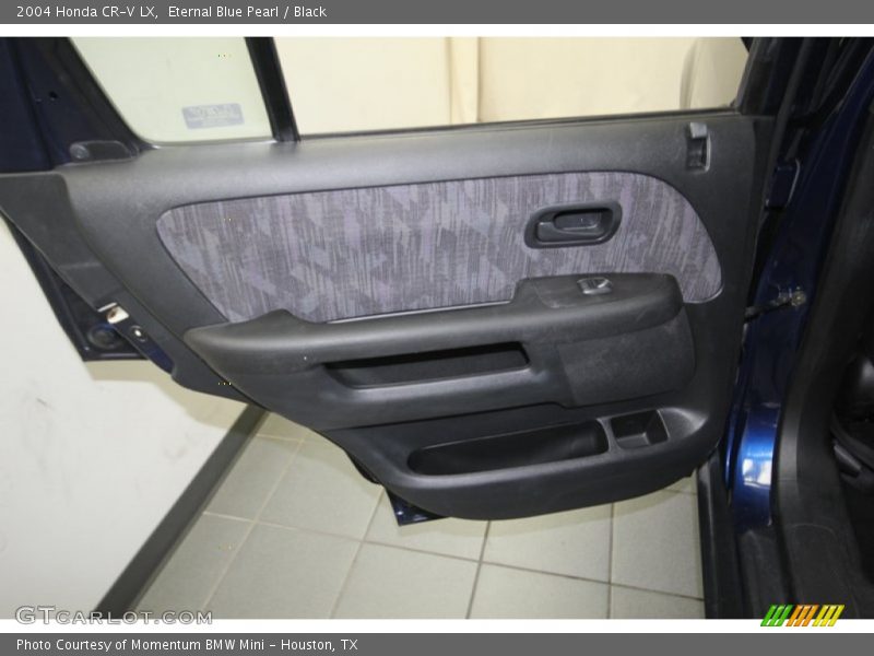 Eternal Blue Pearl / Black 2004 Honda CR-V LX