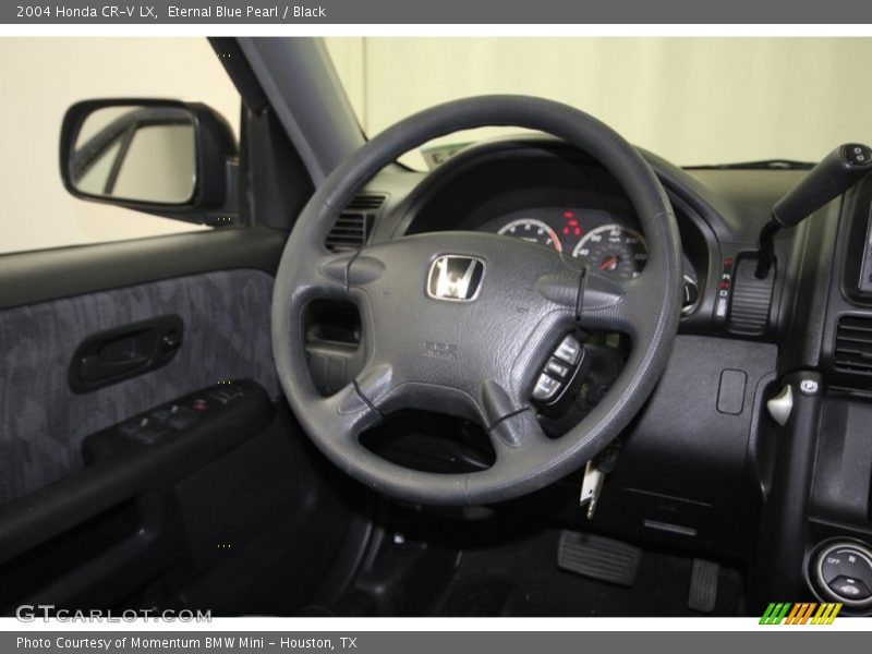 Eternal Blue Pearl / Black 2004 Honda CR-V LX