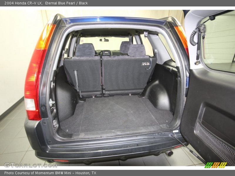 Eternal Blue Pearl / Black 2004 Honda CR-V LX