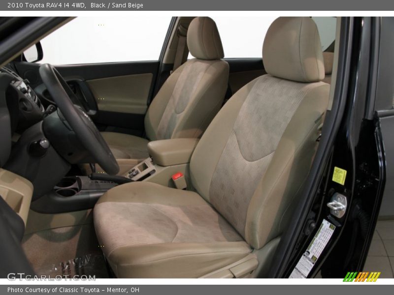 Black / Sand Beige 2010 Toyota RAV4 I4 4WD