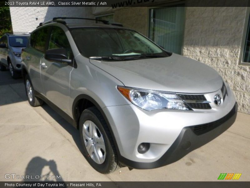 Classic Silver Metallic / Ash 2013 Toyota RAV4 LE AWD