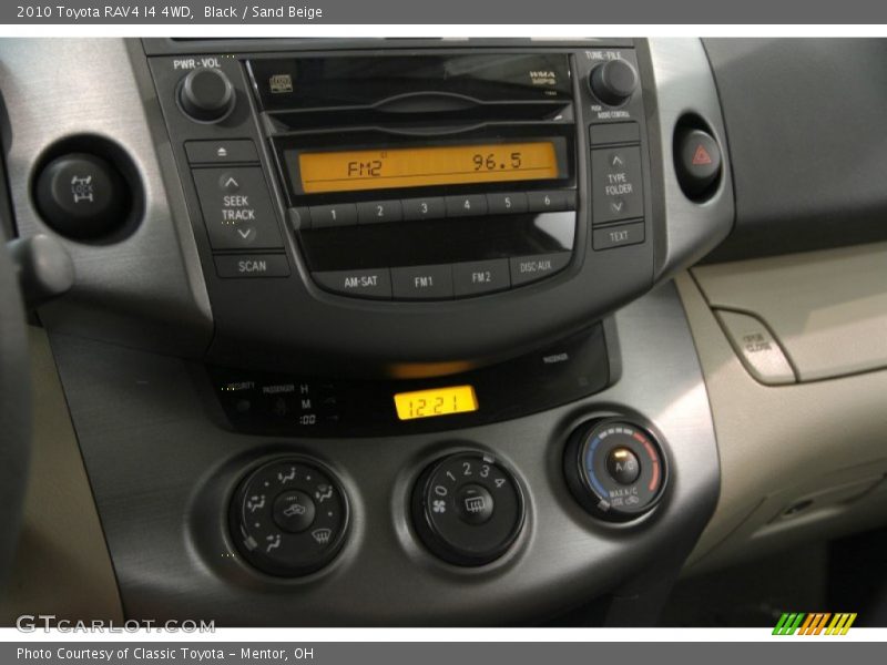 Black / Sand Beige 2010 Toyota RAV4 I4 4WD