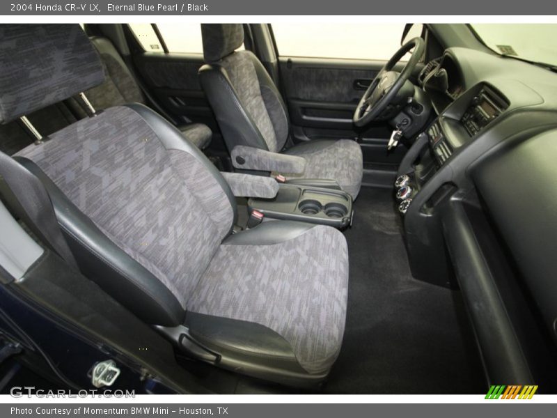 Eternal Blue Pearl / Black 2004 Honda CR-V LX