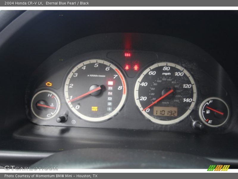 Eternal Blue Pearl / Black 2004 Honda CR-V LX