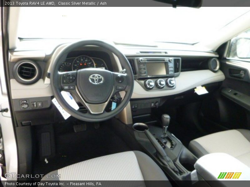 Classic Silver Metallic / Ash 2013 Toyota RAV4 LE AWD