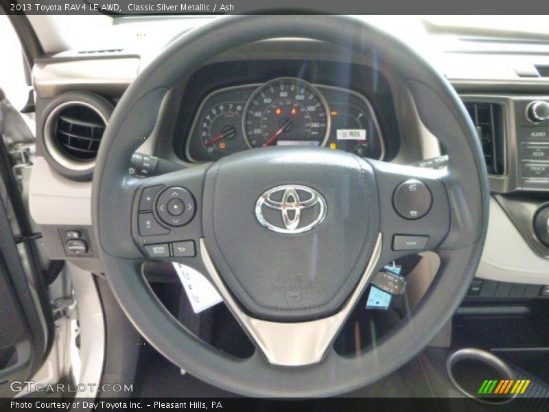Classic Silver Metallic / Ash 2013 Toyota RAV4 LE AWD
