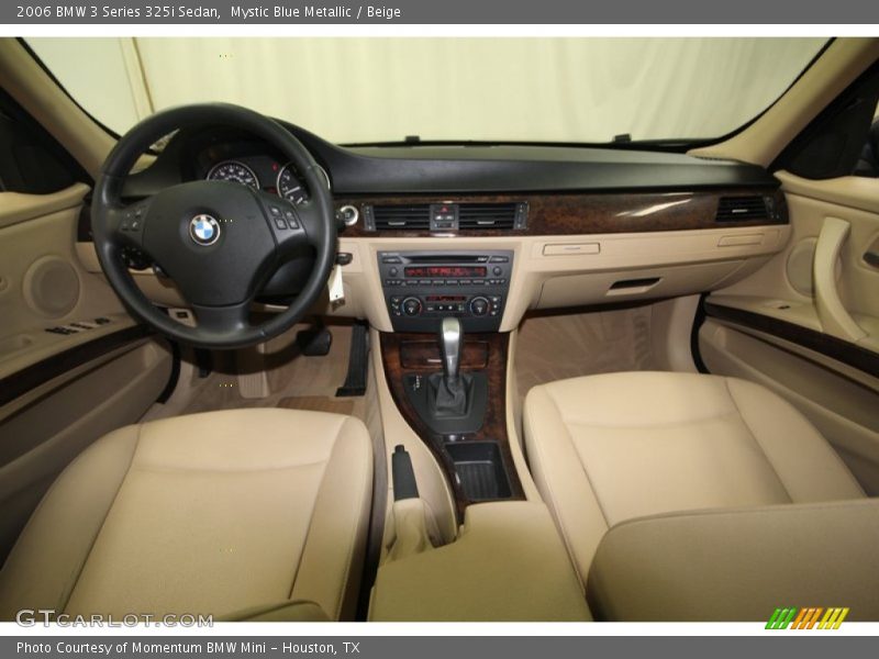 Mystic Blue Metallic / Beige 2006 BMW 3 Series 325i Sedan