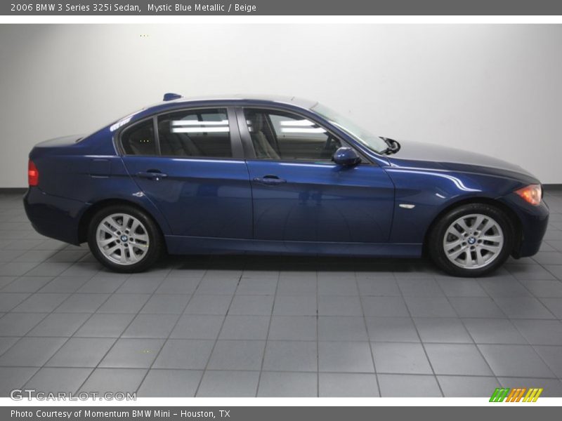 Mystic Blue Metallic / Beige 2006 BMW 3 Series 325i Sedan