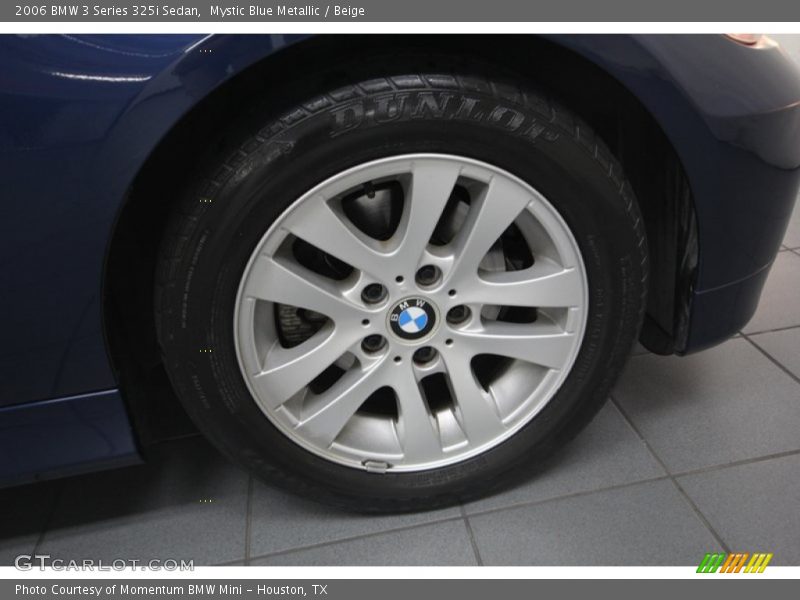 Mystic Blue Metallic / Beige 2006 BMW 3 Series 325i Sedan