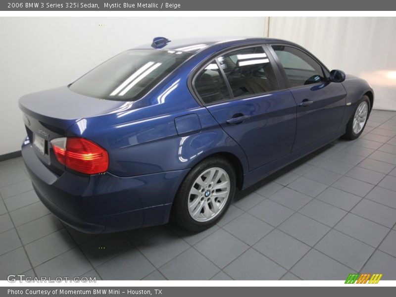 Mystic Blue Metallic / Beige 2006 BMW 3 Series 325i Sedan