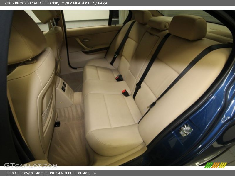 Mystic Blue Metallic / Beige 2006 BMW 3 Series 325i Sedan