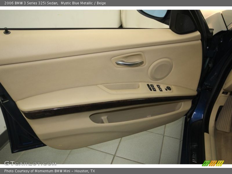 Mystic Blue Metallic / Beige 2006 BMW 3 Series 325i Sedan