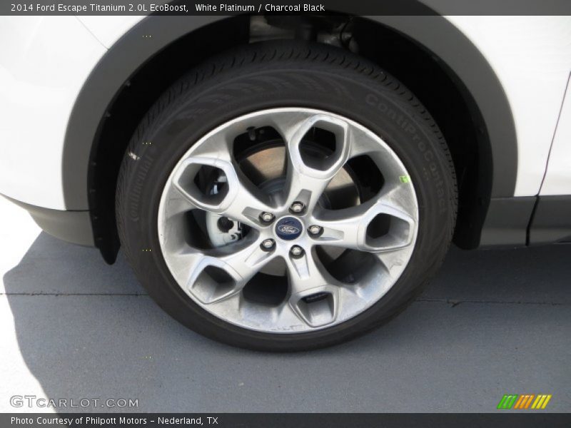  2014 Escape Titanium 2.0L EcoBoost Wheel