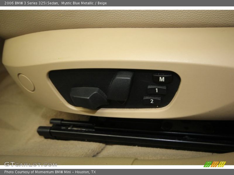 Mystic Blue Metallic / Beige 2006 BMW 3 Series 325i Sedan