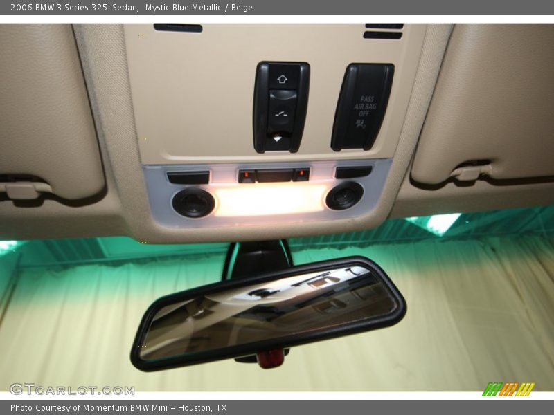 Mystic Blue Metallic / Beige 2006 BMW 3 Series 325i Sedan