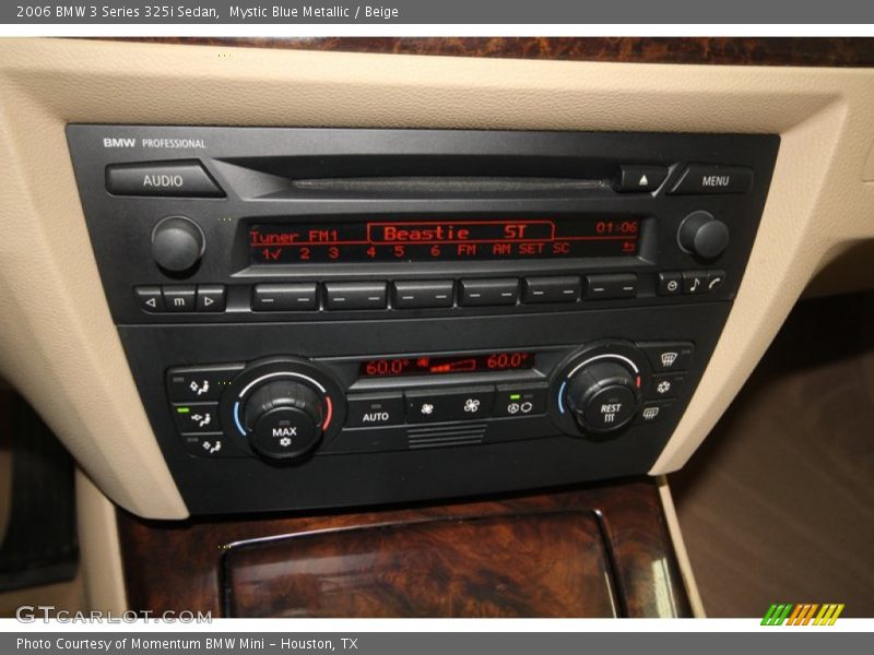 Mystic Blue Metallic / Beige 2006 BMW 3 Series 325i Sedan