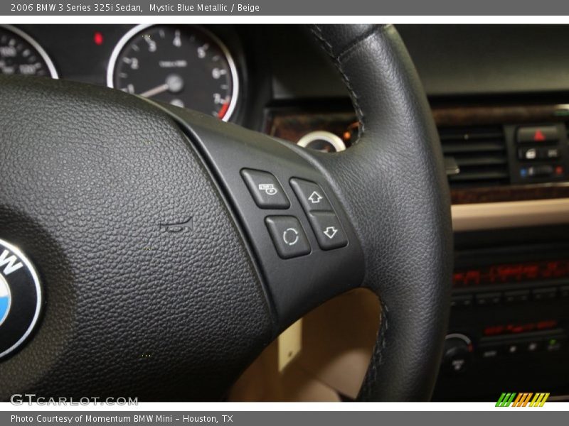 Mystic Blue Metallic / Beige 2006 BMW 3 Series 325i Sedan