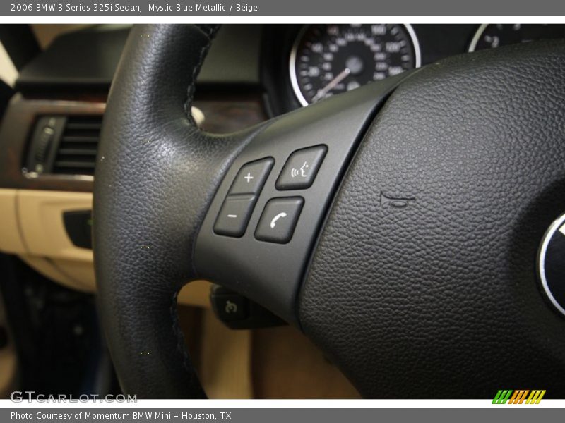 Mystic Blue Metallic / Beige 2006 BMW 3 Series 325i Sedan