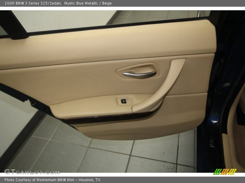 Mystic Blue Metallic / Beige 2006 BMW 3 Series 325i Sedan