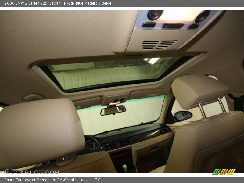 Mystic Blue Metallic / Beige 2006 BMW 3 Series 325i Sedan
