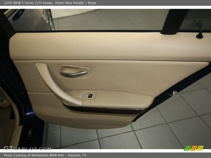 Mystic Blue Metallic / Beige 2006 BMW 3 Series 325i Sedan